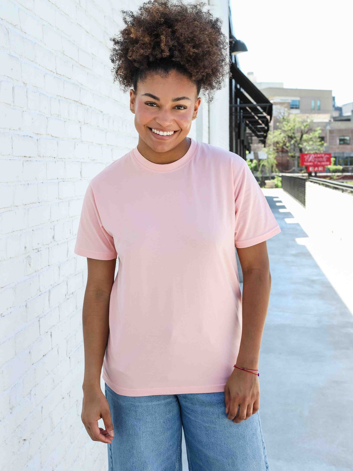 Coral Breeze Casual Tee